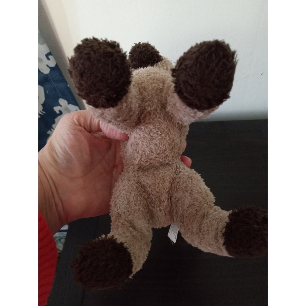 Douglas Cuddle Toy Siamese Cat Plush Stuffed Animal Blue Eyes Brown Cream 8 Inch - Picture 6 of 11